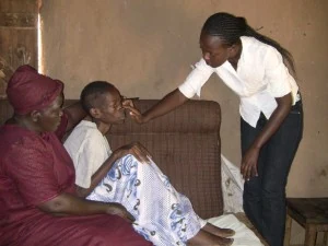 Kenya – Home-Based Care for PLWA — AMURT project photograph