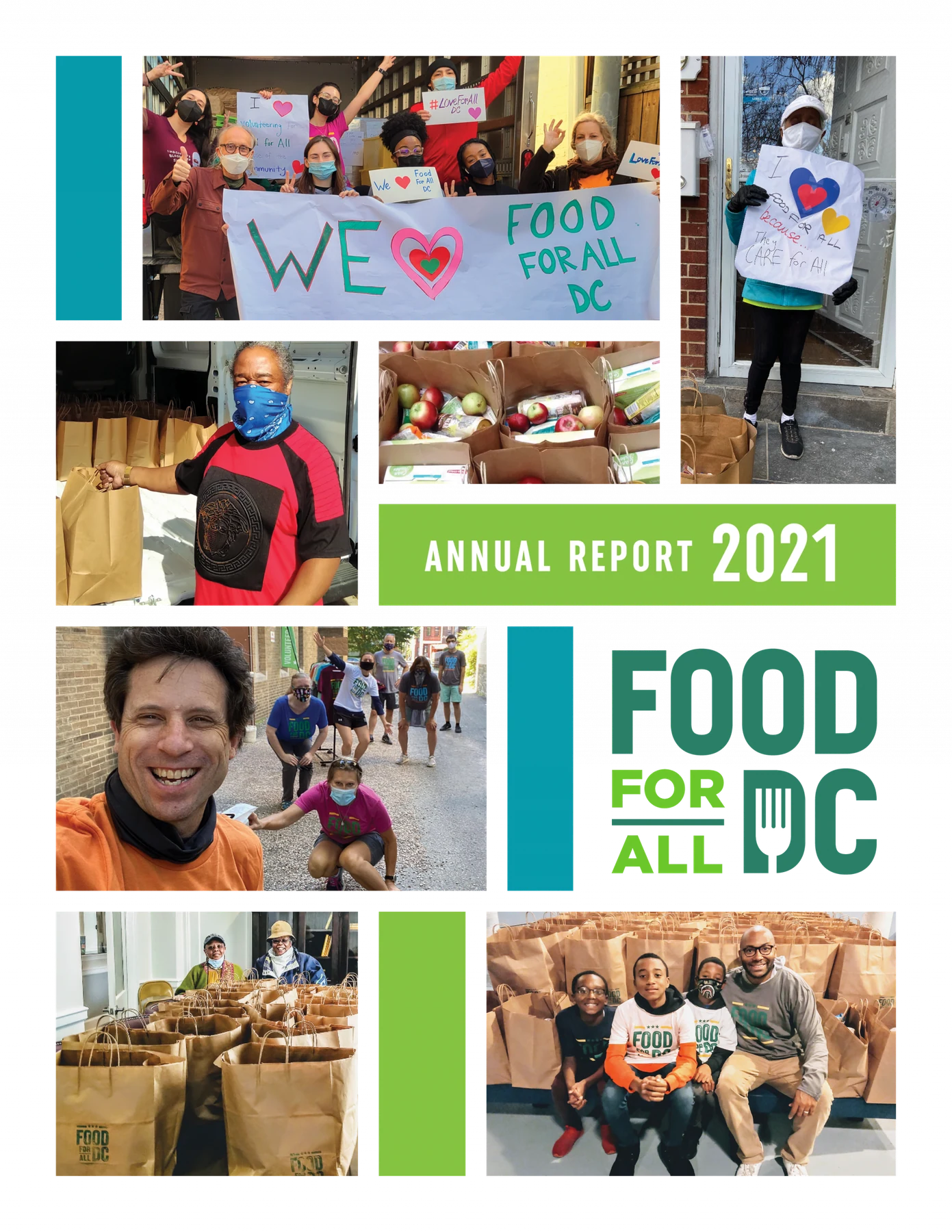 Food for All Annual Report 2021 — AMURT project photograph