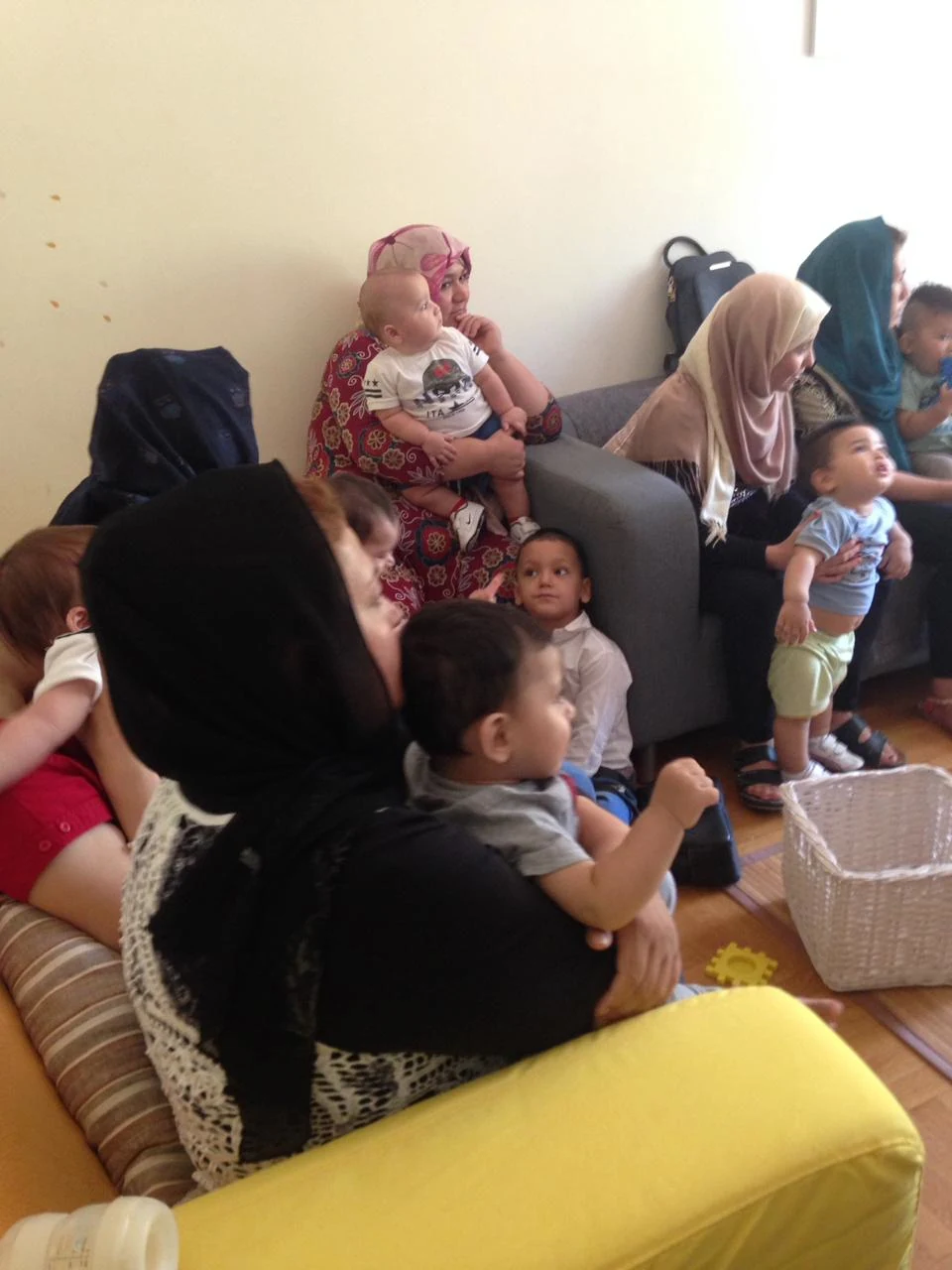 Creating safe spaces for refugee mothers in Greece — AMURT project photograph
