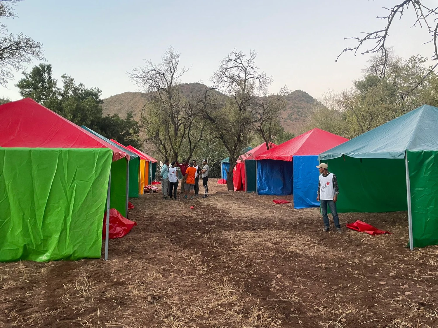 Morocco Earthquake Response — AMURT project photograph