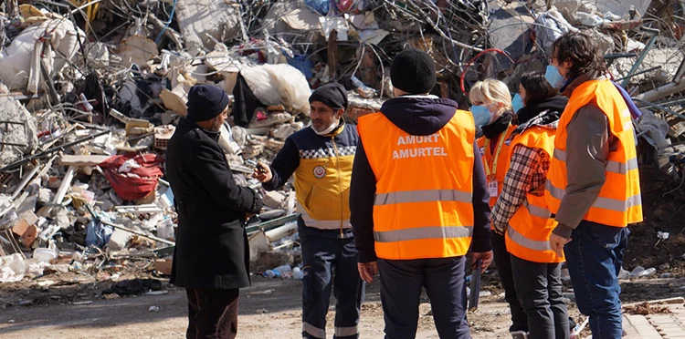 Türkiye Earthquake Response — AMURT project photograph