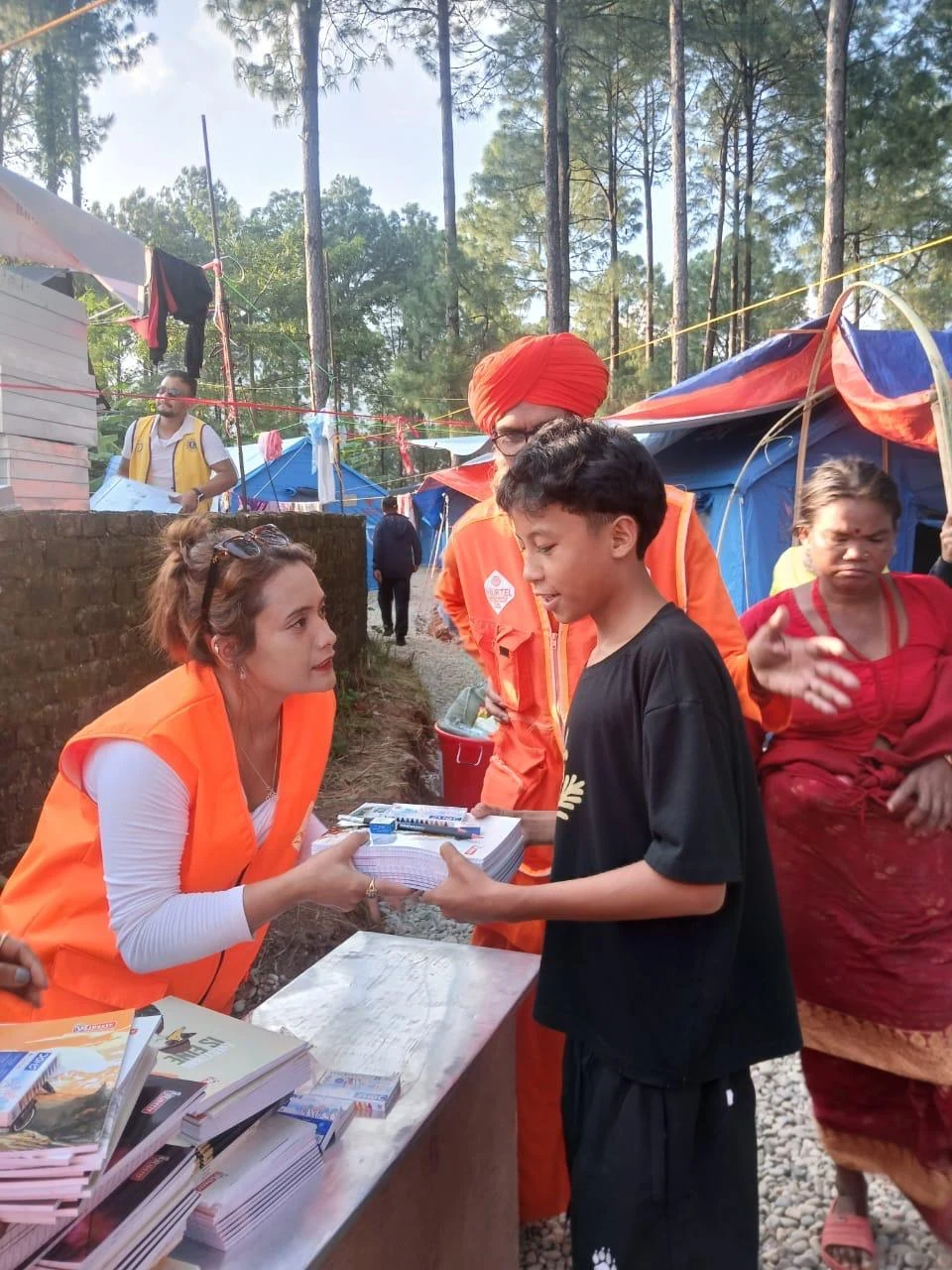 Nepal Flood Emergency: Help Us Reach Survivors — AMURT project photograph