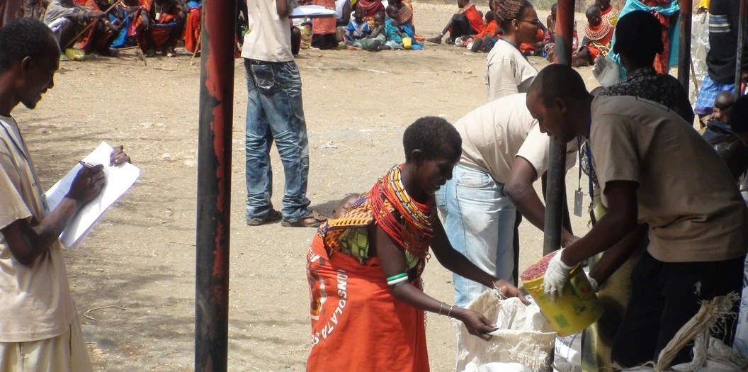 Samburu Community Assistance Project – Kenya Drought Relief Update — AMURT project photograph