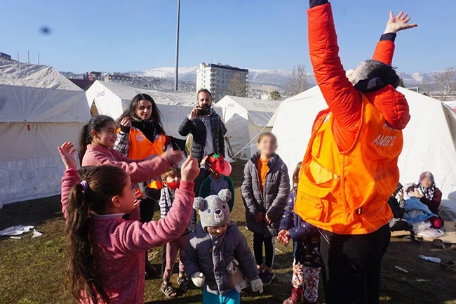 Türkiye Earthquake Response — AMURT project photograph