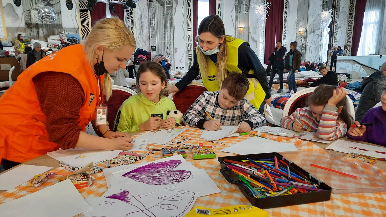 Ukraine Response — AMURT project photograph