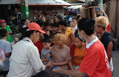 Super Typhoon Rai Philippines — AMURT project photograph