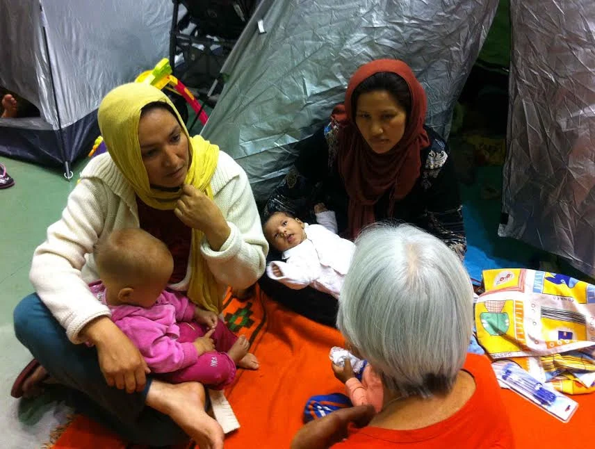 Creating safe spaces for refugee mothers in Greece — AMURT field report