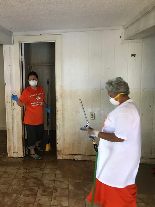 Harvey and Irma hurricane response — AMURT project photograph