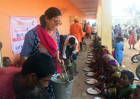 Cyclone Fani, Response, Odisha, India — AMURT project photograph