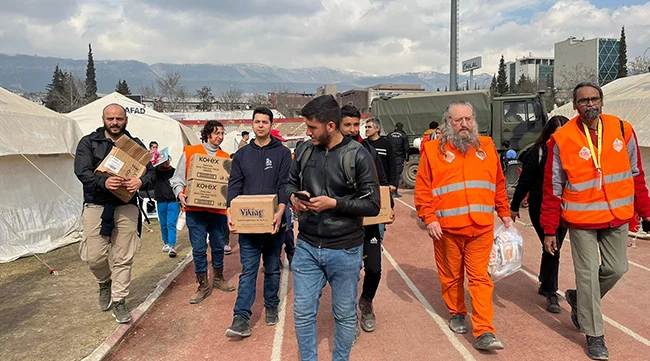 Türkiye Earthquake Response — AMURT project photograph