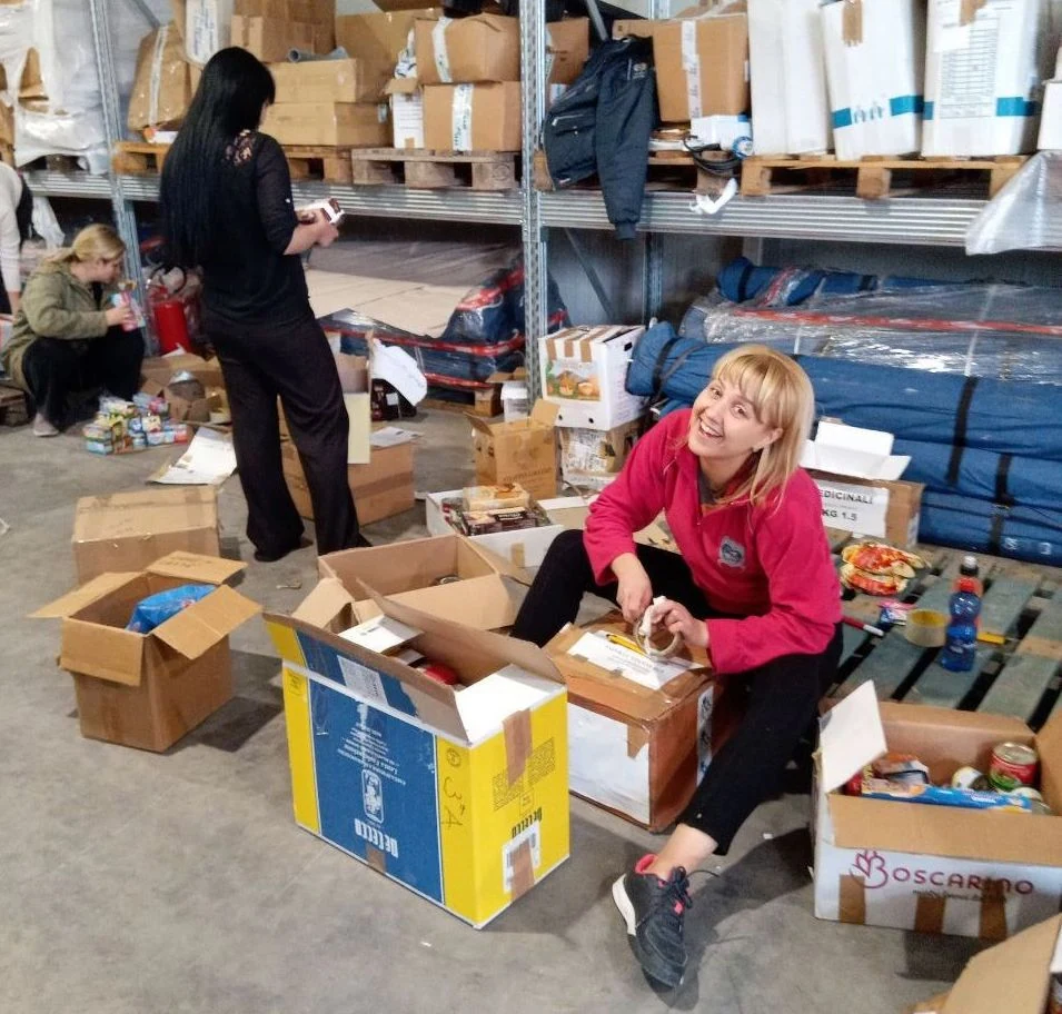 Ukraine Response — AMURT project photograph