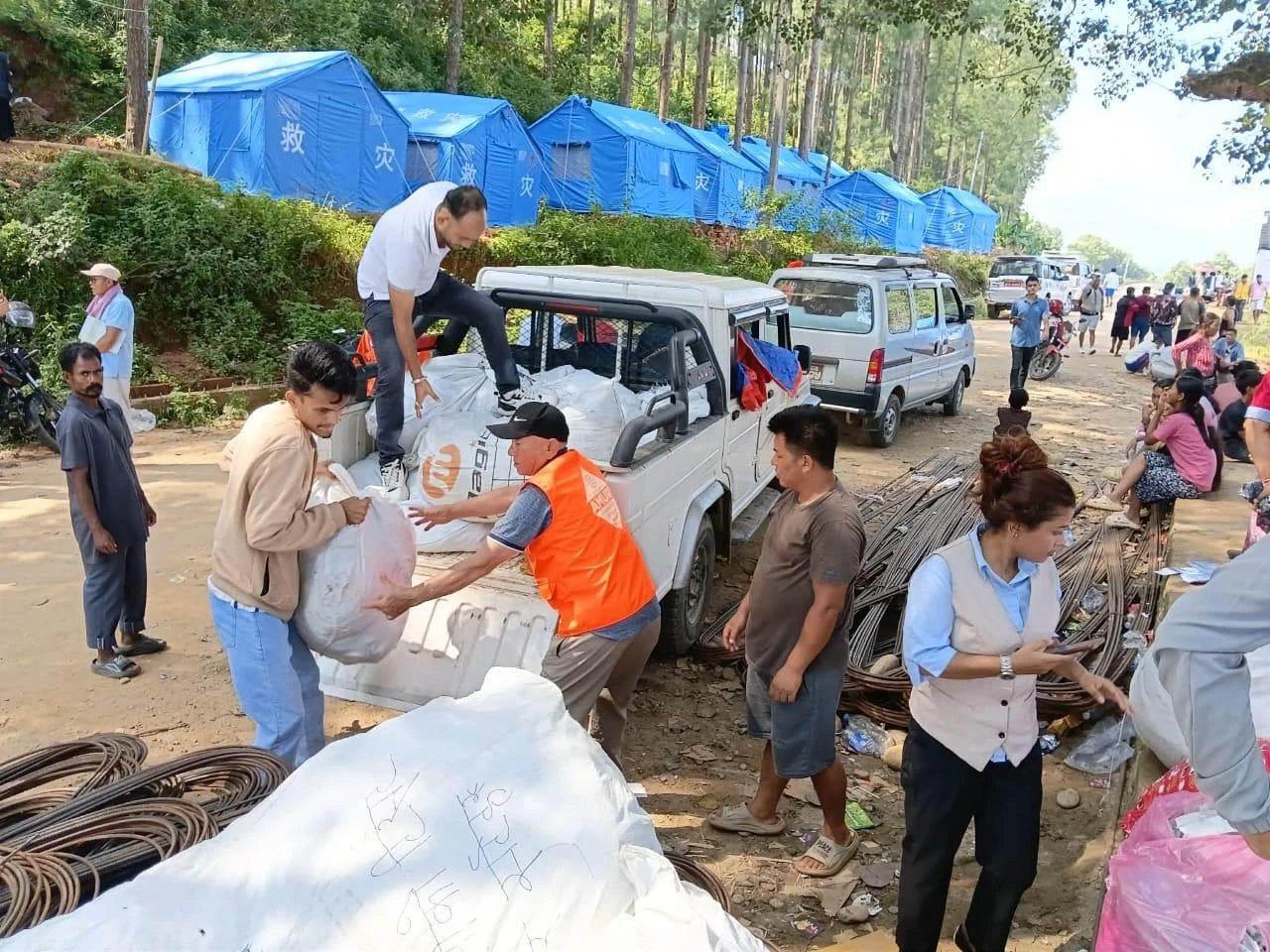 Nepal Flood Emergency: Help Us Reach Survivors — AMURT project photograph