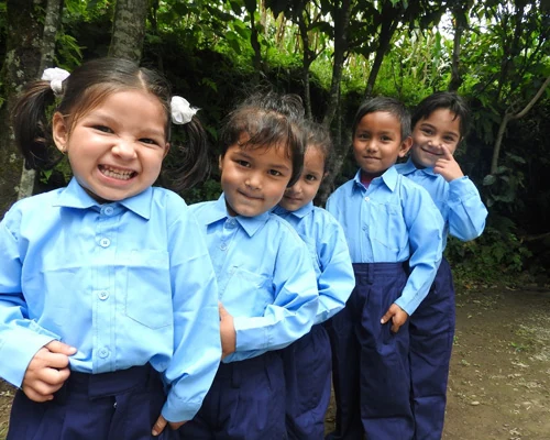 Nepal earthquake response 2015-2017 — AMURT project photograph