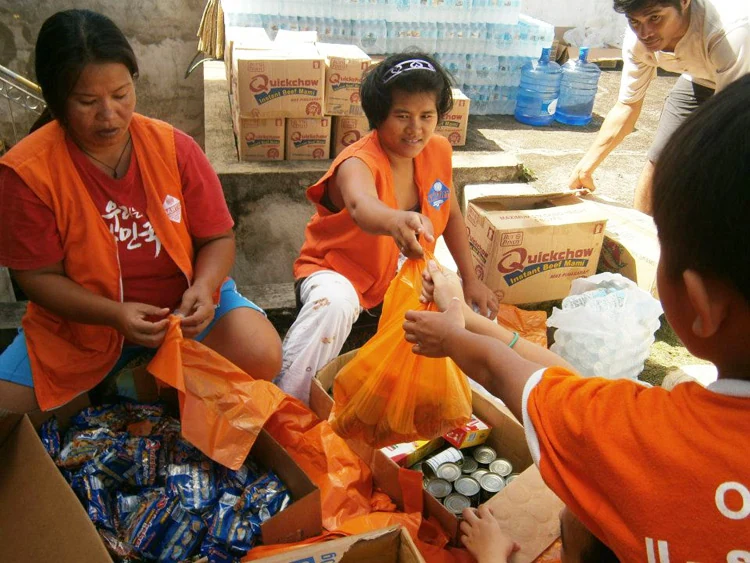 Philippines Flood Relief — AMURT field report