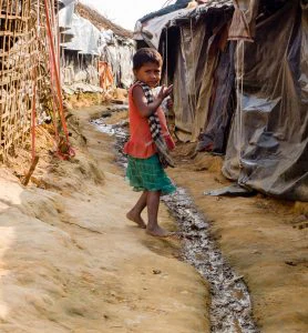 Rohingya Refugee Crisis — AMURT project photograph