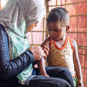 Rohingya Refugee Crisis — AMURT project photograph