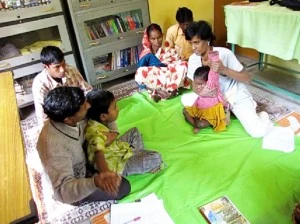 India – Community Health Clinic — AMURT project photograph