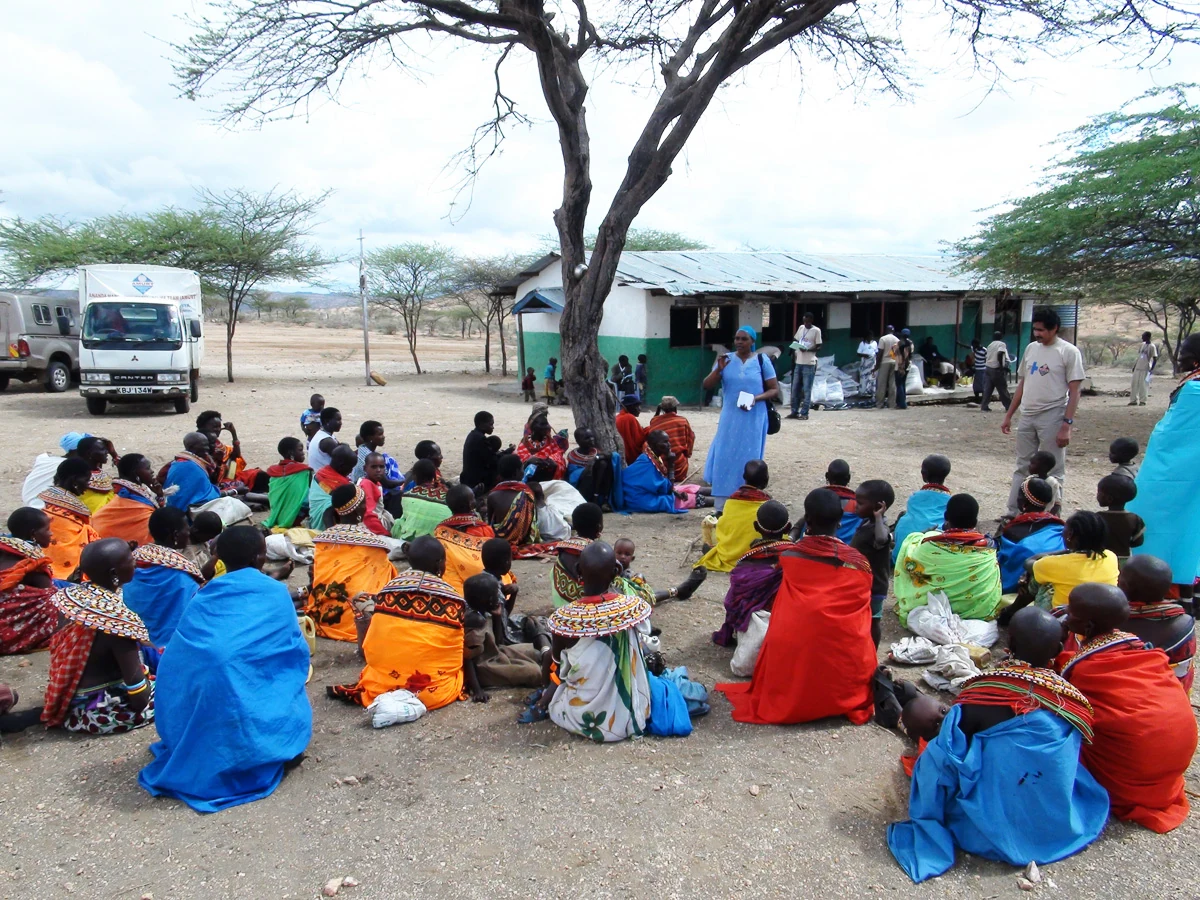 Kenya health and education programs — AMURT field report