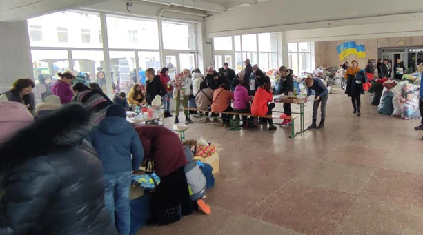 Ukraine Response — AMURT project photograph