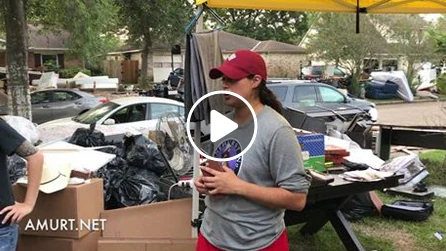 Harvey and Irma hurricane response — AMURT project photograph